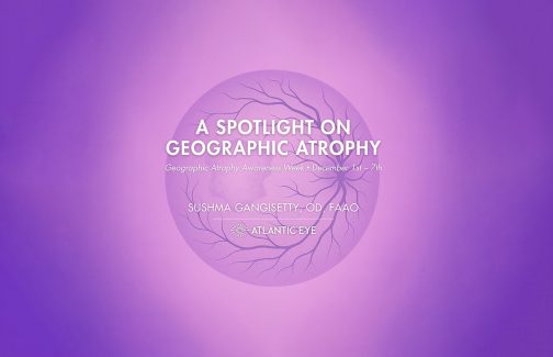 Image showing Retina Atrophy with Dry Macular Degeneration